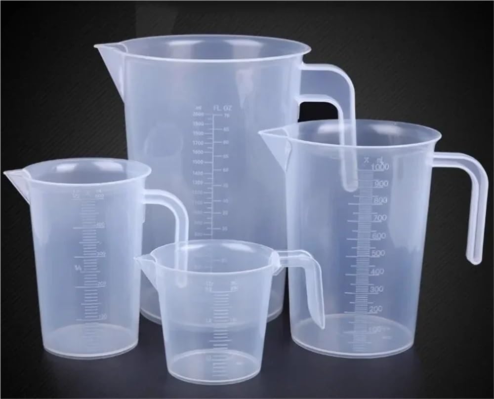 Recipiente medidor graduado de 250 ml/500 ml/1000 ml/2000 ml, juego de herramientas de laboratorio(Beaker with Handle set)