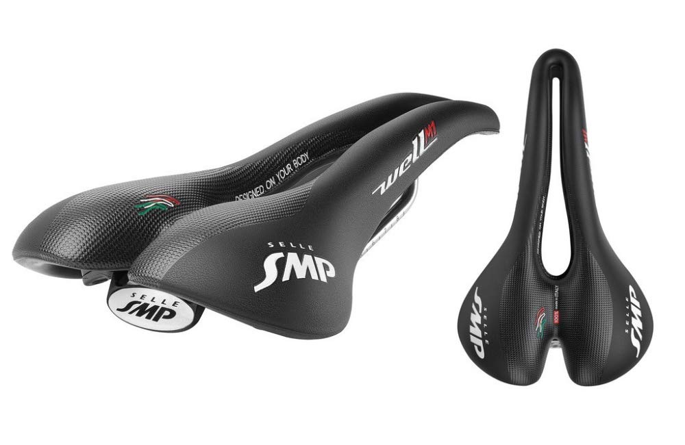 Selle SMP Unisex Sattel Well M1, schwarz, 279 x 163 mm, 315 g