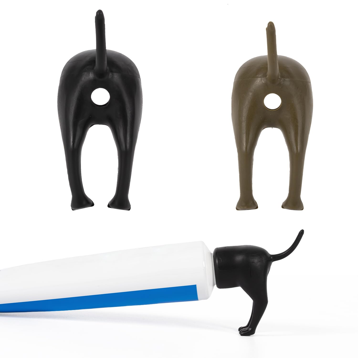 Lot De 2 Distributeurs De Dentifrice Rigolos 