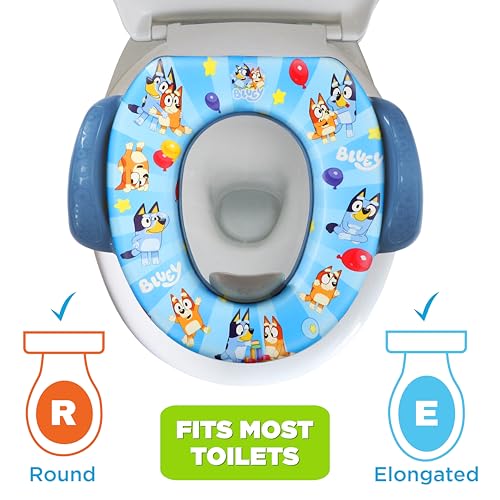 Ginsey Bluey 2 Piece Essential Potty Training Set - Soft Potty Seat, Step Stool thumb #3