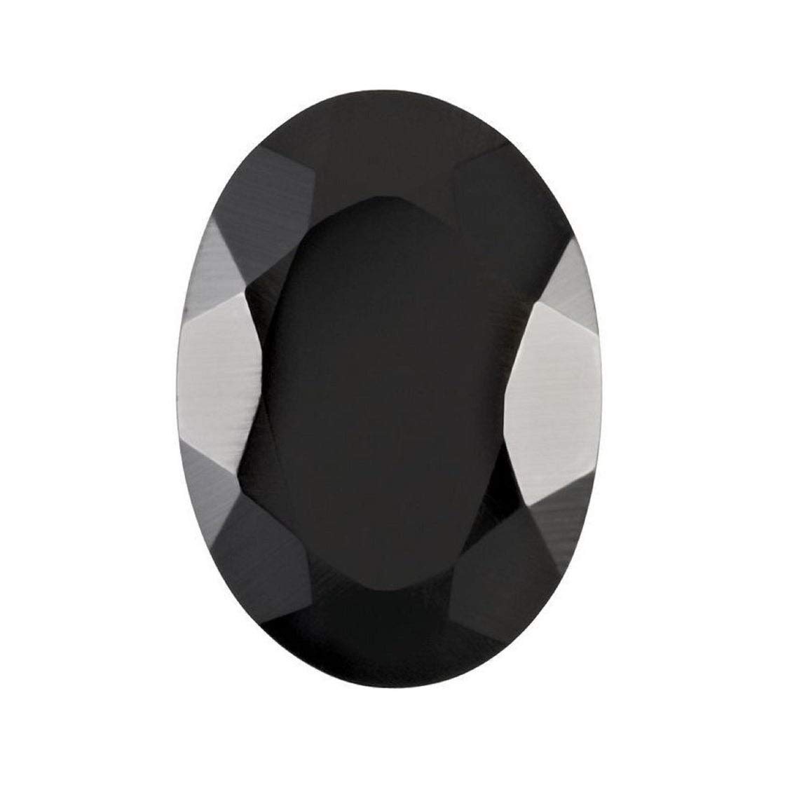 InstagemNatural Oval Faceted Onyx Available in 6x4MM-12x10MM