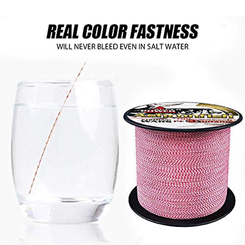 Ashconfish Angelschnur, extrem starker Seefischdraht, abriebfest, geflochtene Angelschnur, 100 m – 2000 m, 2,7 kg, 3,6… – Bild 3