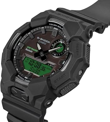 G-Shock GAB010BEG-1A Bold Electric Green Ana-Digi Black Resin Tough Solar