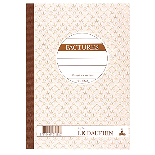 Manifolds factures Le Dauphin pour copier vos reçus sans carbone A5