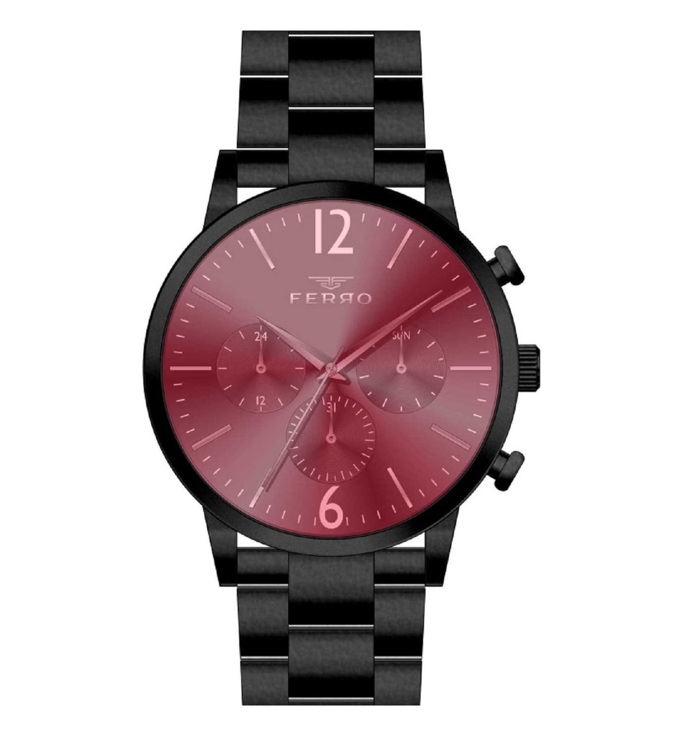 Ferro Venedik Analog Orange Dial Mens Watch-FM11005A-G (B09RPFNH88) Amazon Price History, Amazon Price Tracker