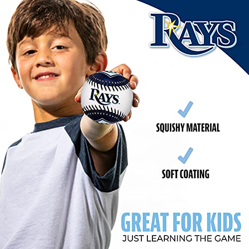 Image of Franklin Sports MLB Team Soft Baseballs - Team Logo - Fan Shop Toy Baseball for Kids - Decoration for Desks and Office