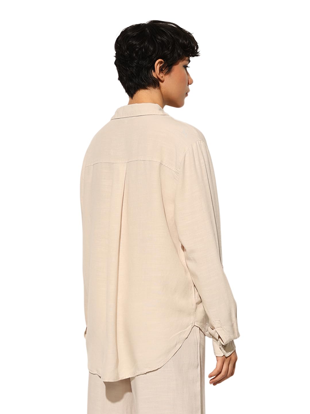 ONLY CAYA Chemisier, Beige Clair, XS Femmes
