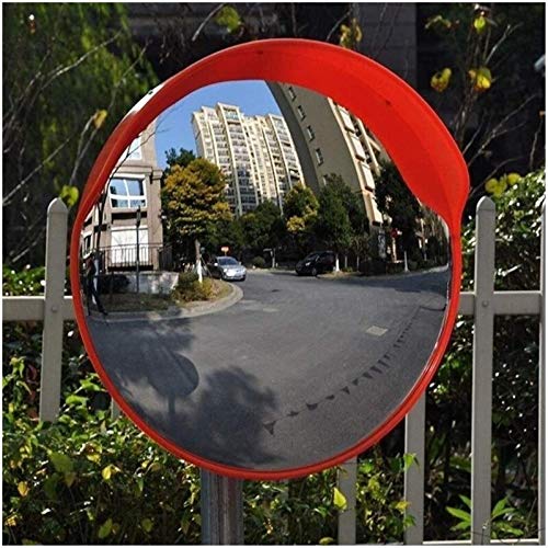 Espejo de seguridad convexo Espejo de tráfico Lente gran angular de tráfico al aire libre, Espejo de seguridad como un lugar de estacionamiento de garaje Espejo de exterior Pc Ajustable al aire libre