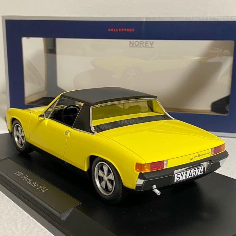 【新品未開封】ノレブ 1/18 ポルシェ 914イエロー ブラック Amazon | ノレブ／NOREV：1/18 ミニカー－ミニカー 914/6 ／ミニカー