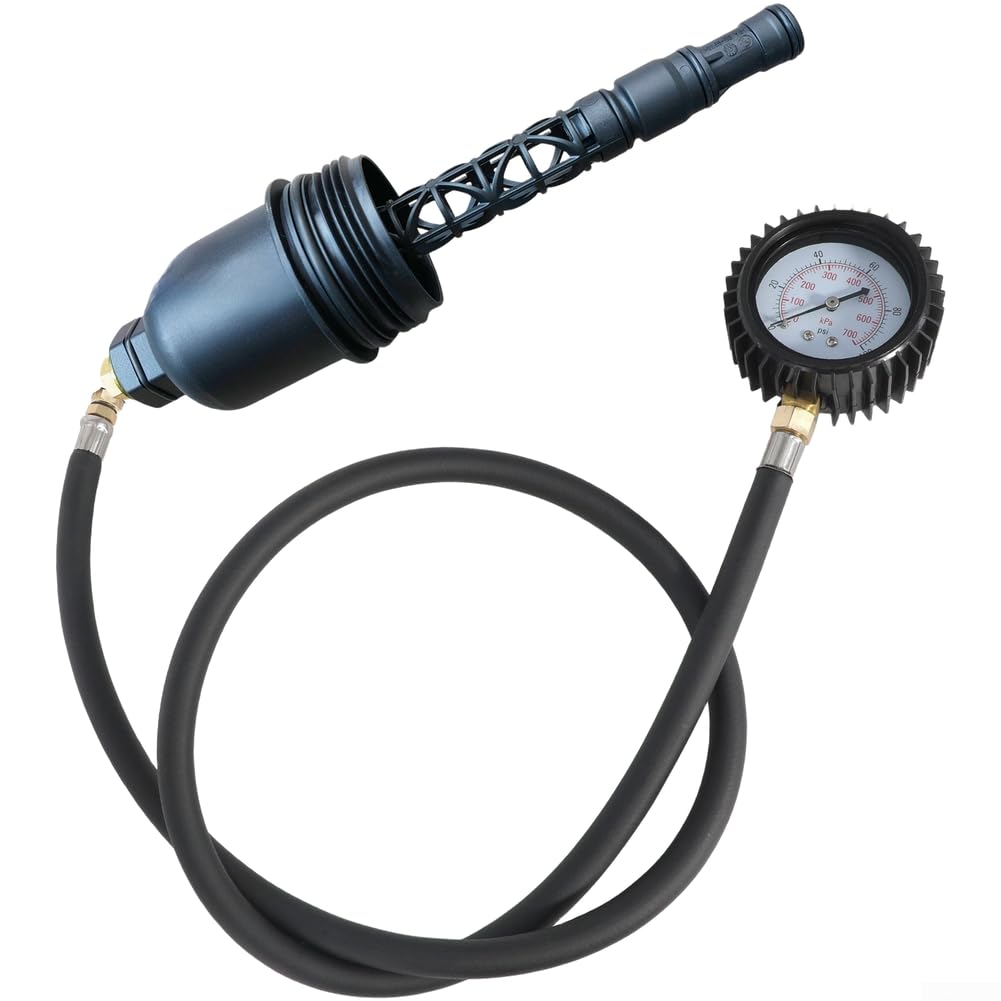 Misuratore di pressione dell'olio motore per Mercedes Benz M271 M274 M264 M270 M276 M272, misuratore di pressione dell'olio preciso con manometro, strumento diagnostico compatto per la manutenzione