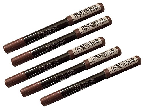 Lot of 5 COVERGIRL Flamed Out Shadow Pencil Violet Flame 355 .08 oz