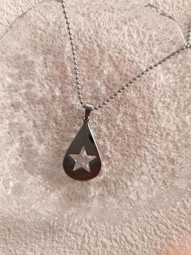 Guitar Pick Star Ball Chain Necklace Solid Stainless Ball Chain Music Inspired Gift Jewellery2