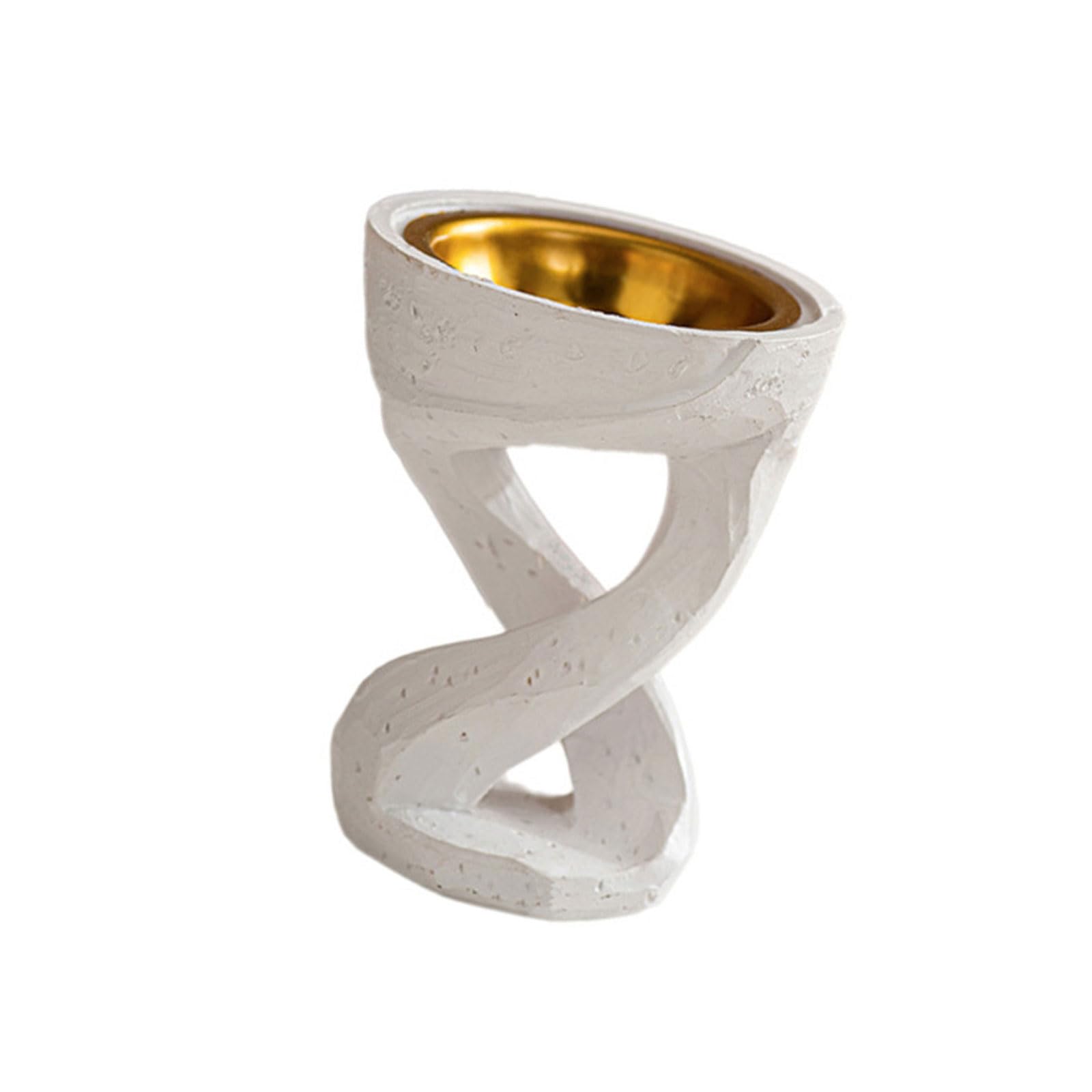Middle Eastern Incenses Holder Resins Twist Shape Burners for Aromatherapies and Relaxation Arabic Censers Gift Resins Burners