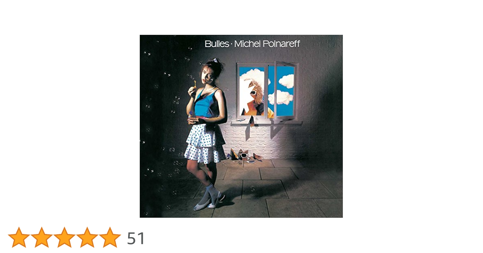 欧3discs CD Michel Polnareff Bulles/Incognito/Coucou..  LC00126  /00330 Michel Polnareff – Bulles – Vinyl (LP, Album), 1981