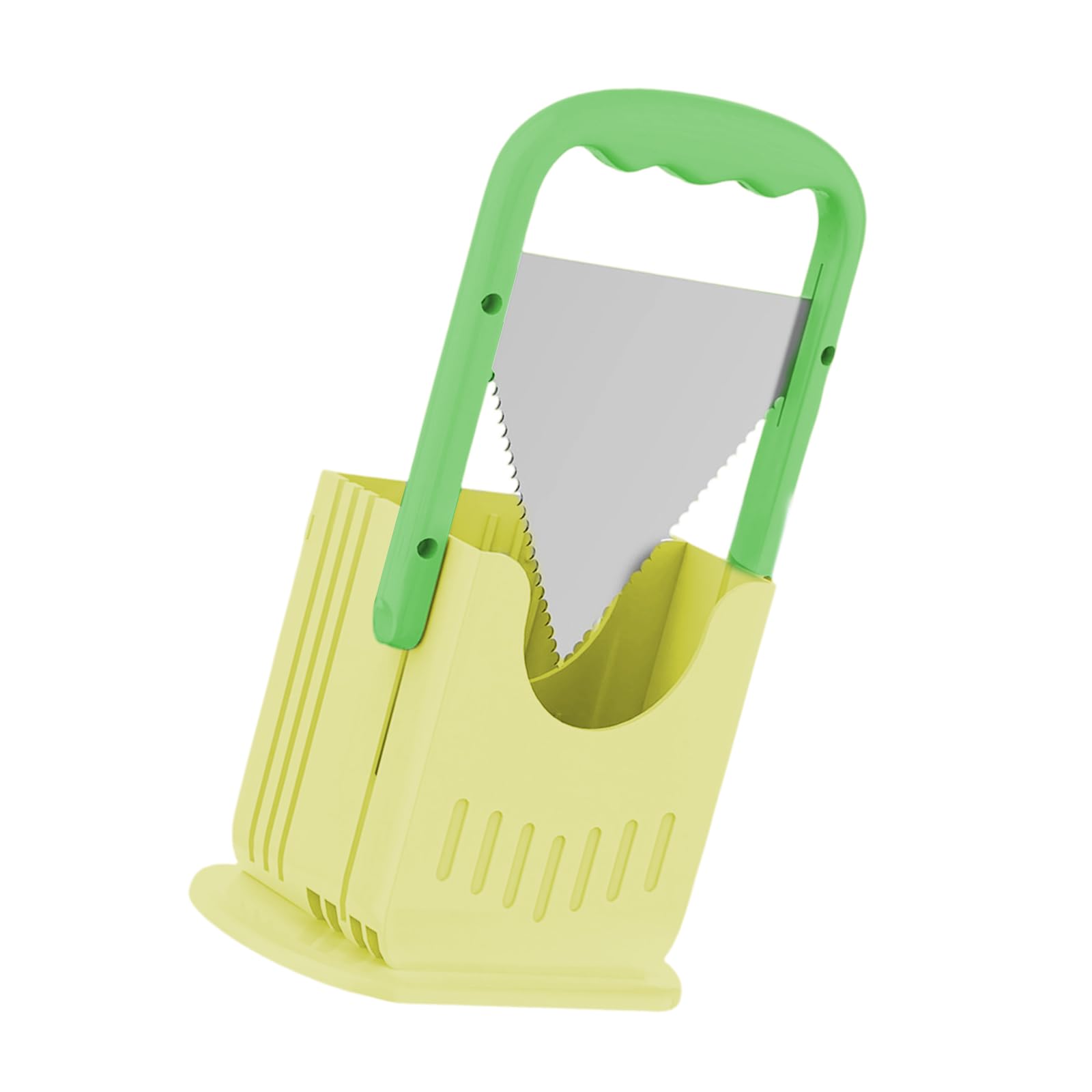 NVOQILIN Efficient Bread Slicer Feature Sturdy Construction Guards Consistent Result Ergonomic Handle Practical Kitchens Tool