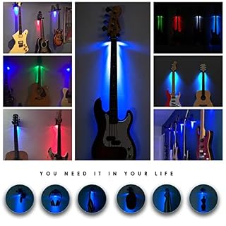 Cintre de Guitare Durable Crochet Mural Support Guitarra Support de Support LumièRe LED pour Guitare ÉLectrique… - Les Beatles, Paul McCartney, John Lennon, RIngo Starr, George Harrison Cintre de Guitare Durable Crochet Mural Support Guitarra Support de Support LumièRe LED pour Guitare ÉLectrique… – Image 4