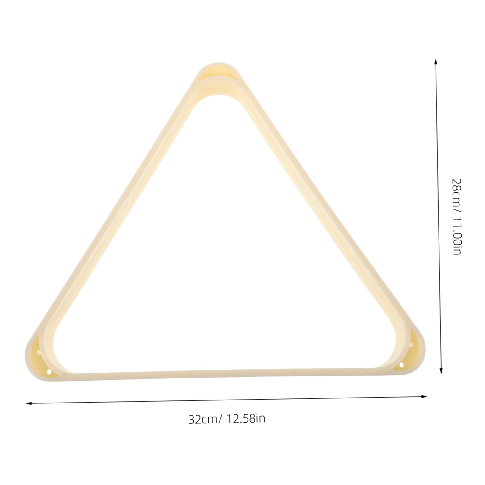 BESPORTBLE Billiards Pool Net Frame Triangle Billiard Ball Holder Rack Pool Table Triangle Cue Racks Mini Tripod