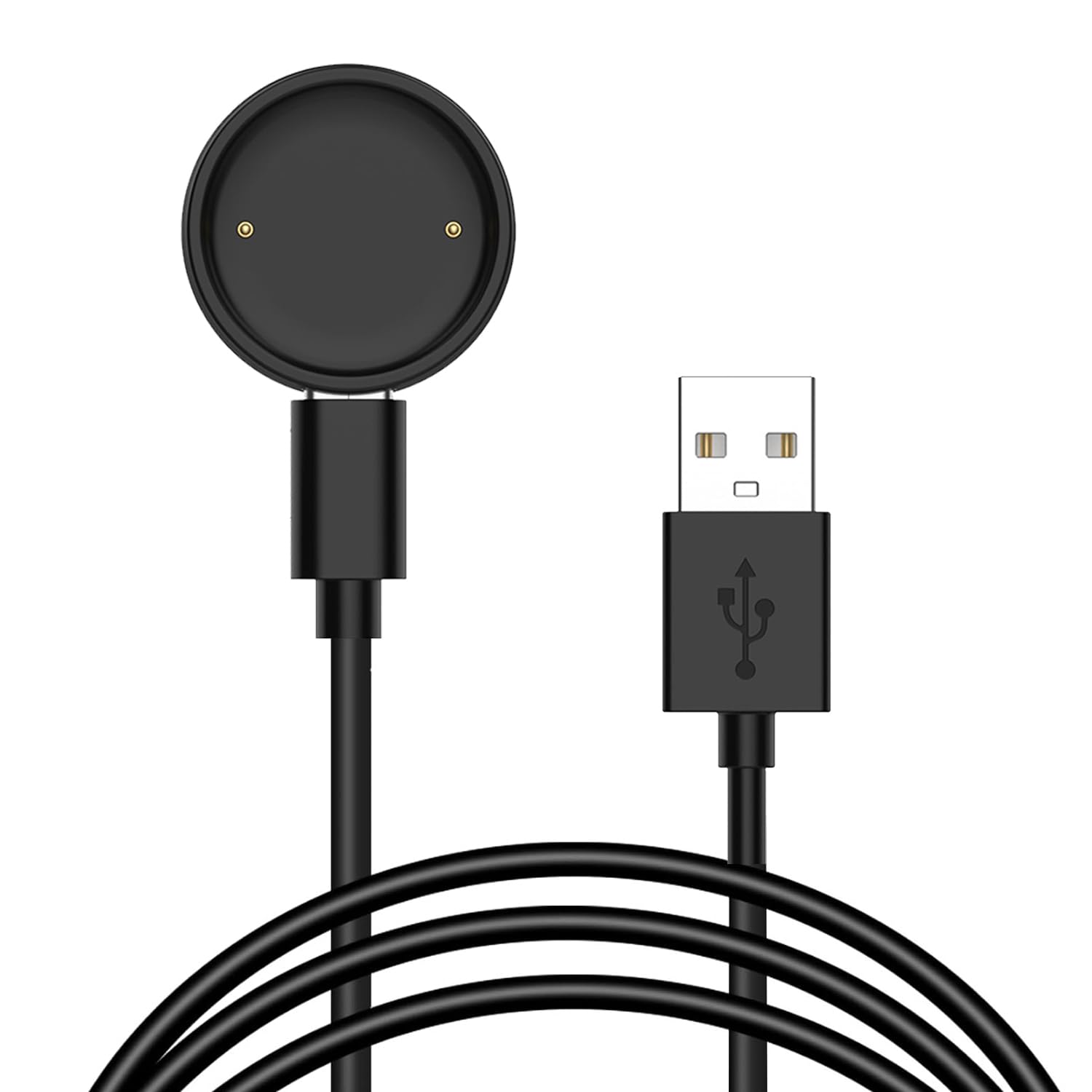 Adaptateur Chargeur Montre Amazfit T-Rex 3/Balance - Port USB-C, Noir, Sans Câble
