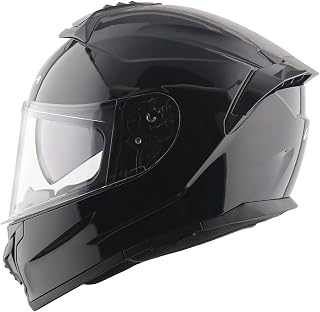 Vega Zap D/V Full Face Riding Helmet with Dual Visor, Shock Absorbing Liner, Comfortable Interior, Lightweight Shell, Aero Price In India