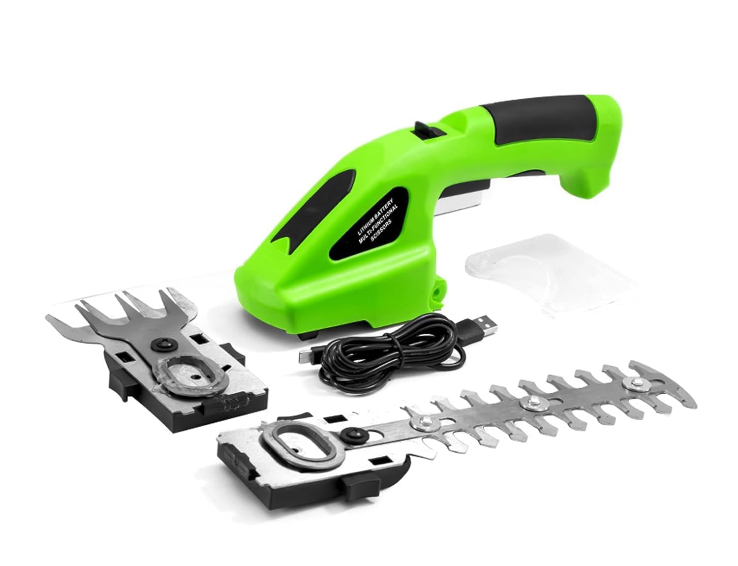 VENEKETY 2-in-1 Grass and Plant Cutter| Hand Held Grass Shear Hedge Trimmer Shrubbery Clipper Cordless Battery Powered Rechargeable for Garden and Lawn Scissors | 7.2 V 2000 mAh Li-ION Battery Hedge-image-28