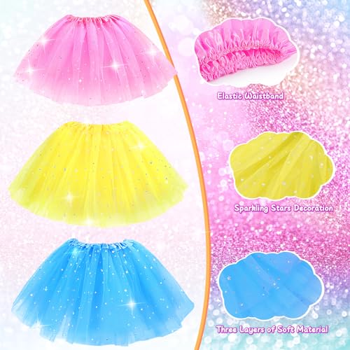 Mastom Dress Up Shoes Set, Princess Dress Up Toys, Toddler Girls Jewelry Boutique with Skirts, Princess Shoes, Crowns, Jewelry, Princess Costumes Set Role Play Set Gifts for Girls 3 4 5 6 Year Old image_3