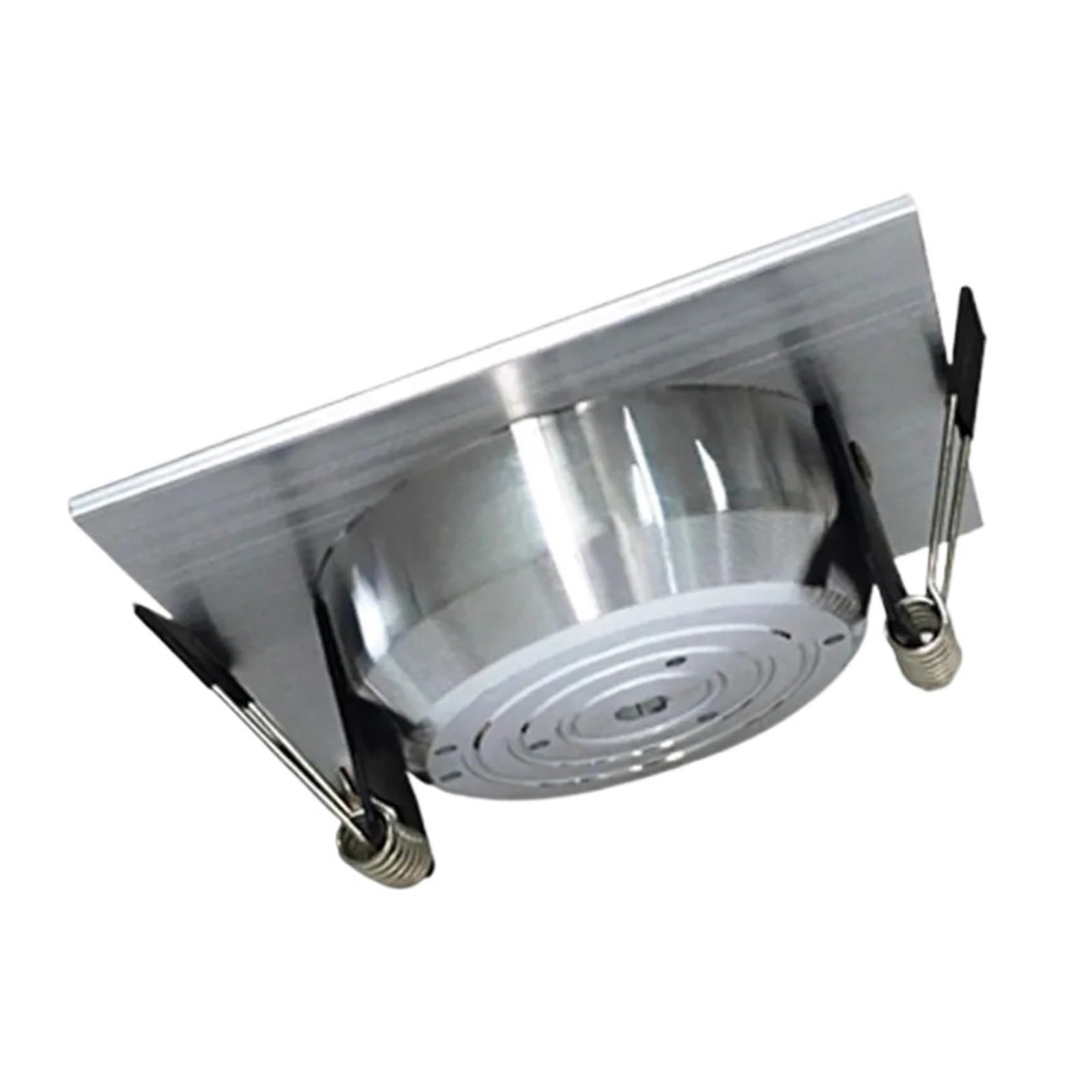 ożywia meble LED Downlights 5 W 10 W Możliwość ściemniania 230 V kwadratowa srebrna szczotka sufitowa LED 15 W dół światło (ciepła biel, 10 W Dimma Blu)