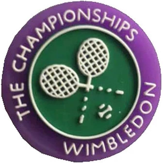 Tennis Vibration Dampener - Smiley Face - 3 Pack - Choice of Colors (Red - Red - Red)