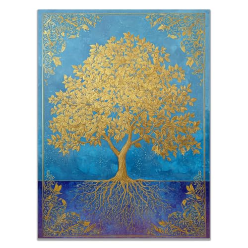 Cuadro de árbol abstracto TODOAA: soluciona las paredes vacías de tu oficina o cocina