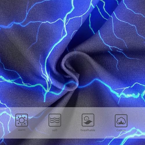 Cotton Toddler Underwear Floral Blue Lightning Black Girl Panties Cute Fun Print Briefs Undies Kids 2t3