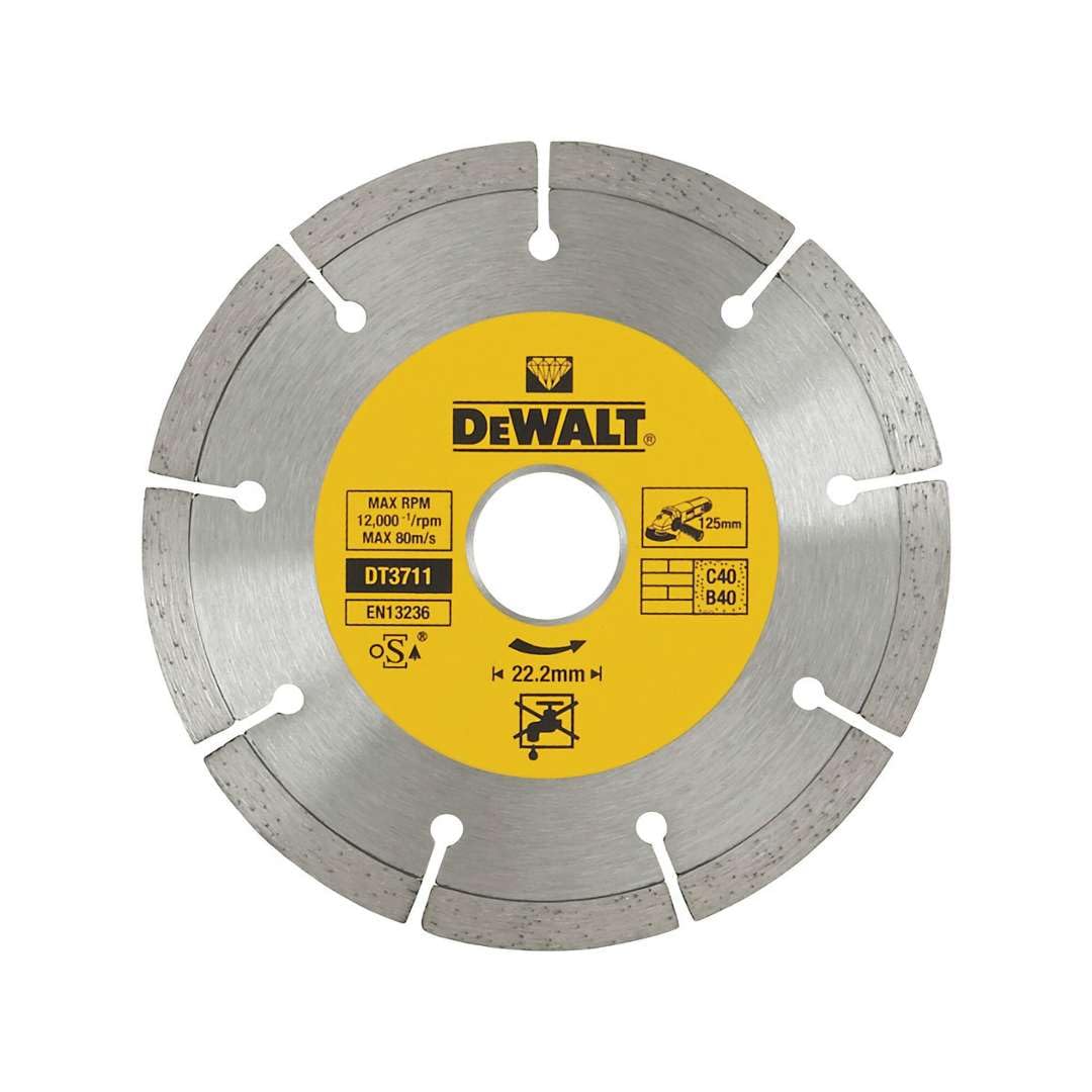 Dewalt DT3711-​QZ Lame pour Scie Eco1 Universal, Argent, 125mm