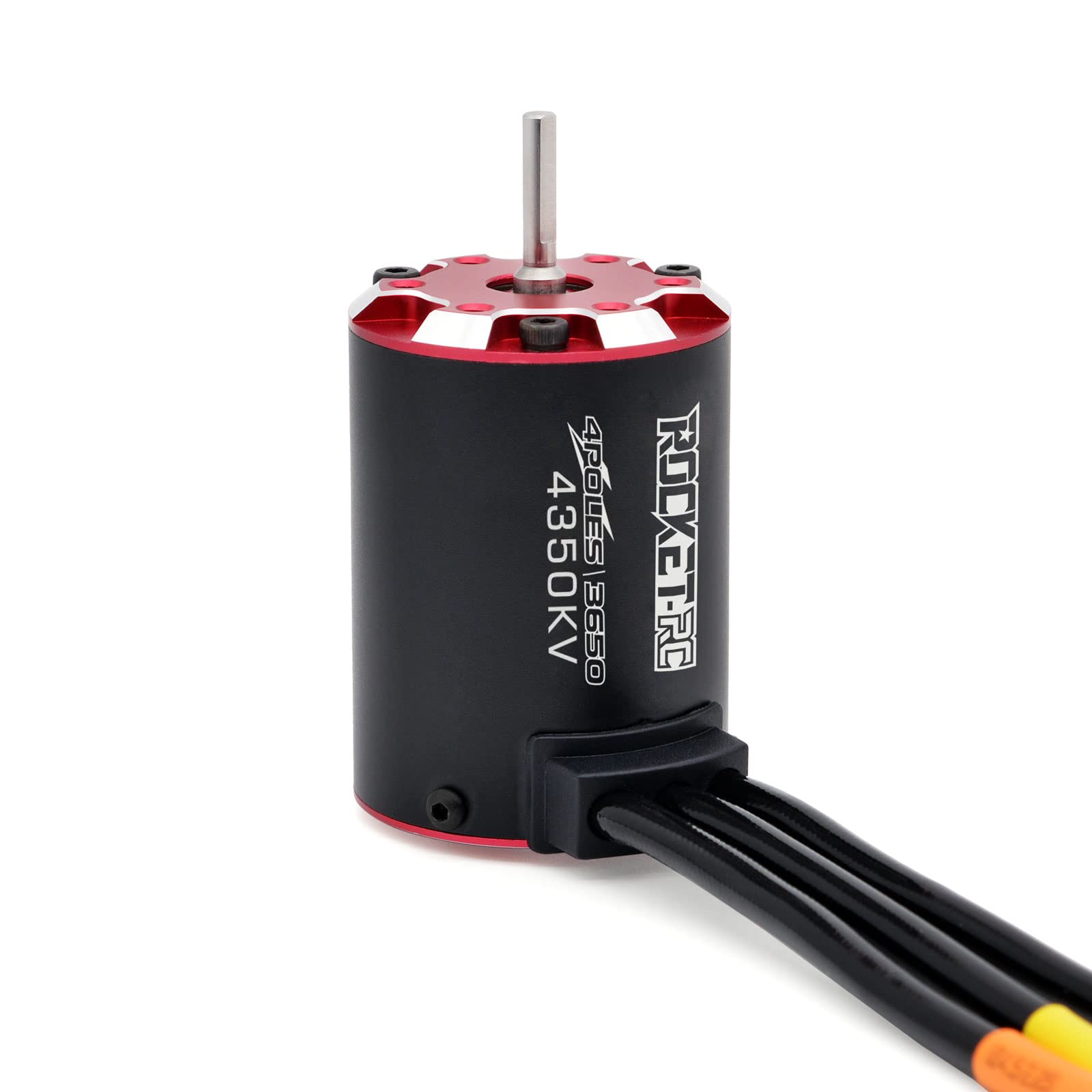 Surpass Hobby 3650 4350kv Motor sin escobillas, motor supersónico sin escobillas 3660 potencia de salida estable resistente a altas temperaturas para coche a escala 1/10