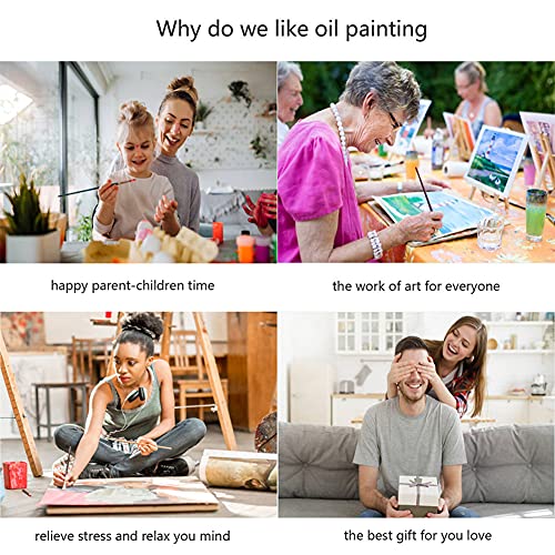 Eniref 41221 Paint By Numbers, Paint By Numbers For Adults Kids Beginner, Adult Paint By Number Kits Diy Truck House Oil Painting 12X16 Inch thumb #3