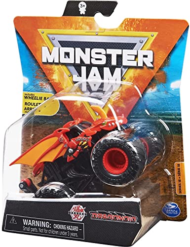 Monster Jam Camión Monstruo 1:64 con Barra Wheelie miniatura 2