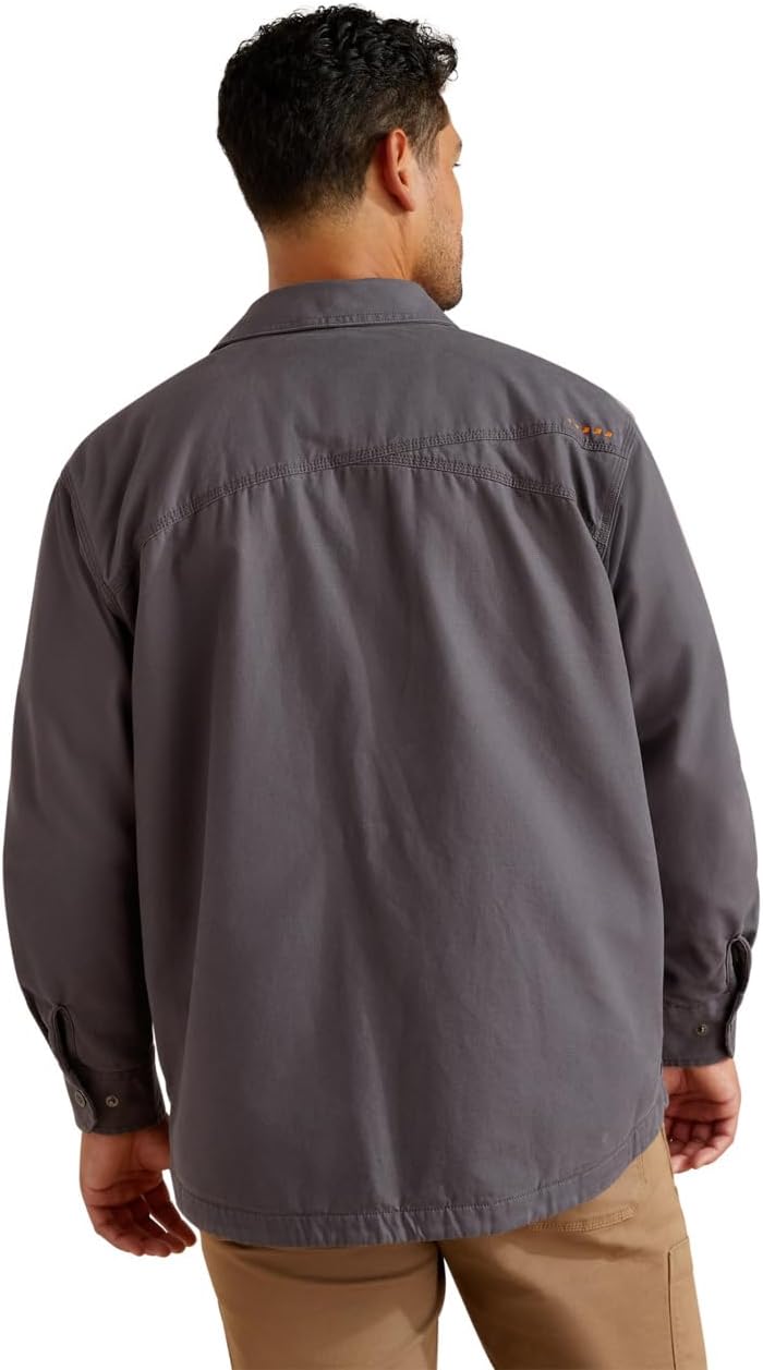 ARIAT Men Rebar Canvas Shirt Jacket