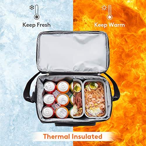 Image of Lifewit Insulated Cooler Bag, 32 /48 Can Large Leakproof Beach Cooler, Lightweight Portable Double Layer Soft-Sided Travel Ice Chest for Camping, Kayaking, Road Trips, Grocery Shopping