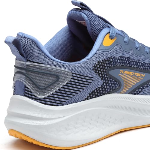 Image of Action | Athleo | BULLET-406 | Men's | Lace-Up | Running | Shoes | Stylish | Lightweight | Comfortable | Trendy | Sports | Shoes