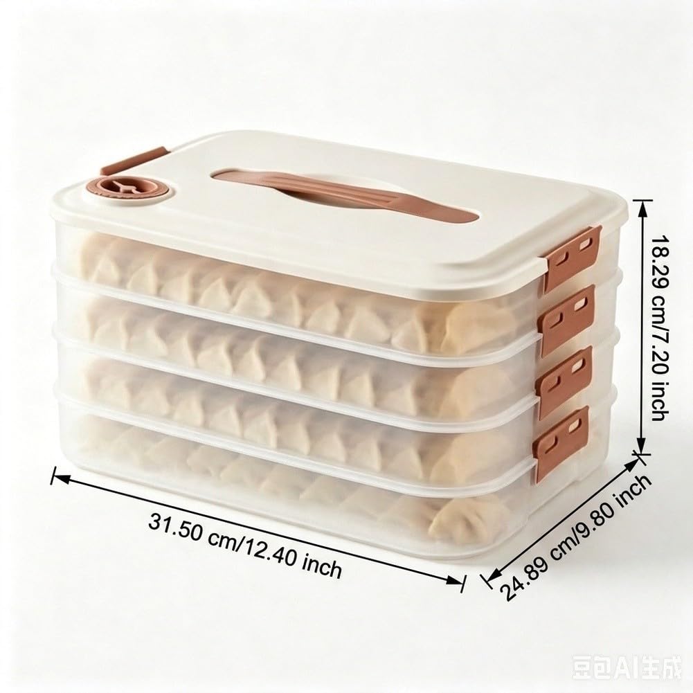 Bandejas apilables de 4 niveles para galletas y bolas