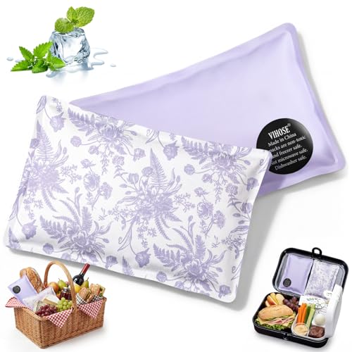 VIHOSE Soft Floral Design Ice Packs