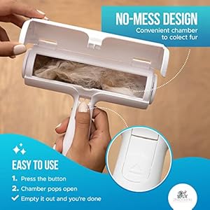 Couch Pet Hair Removal Tool and Roller  Reusable Easytoclean Dog Hair Remover for Couch and Car No Batteries or Mess Ideal for Cat Hair Too  Cucciolini Doodles Couch pet hair removal tool and roller  reusable easy to clean dog hair remover for couch and car no batteries or mess ideal for cat hair too   cucciolini doodles