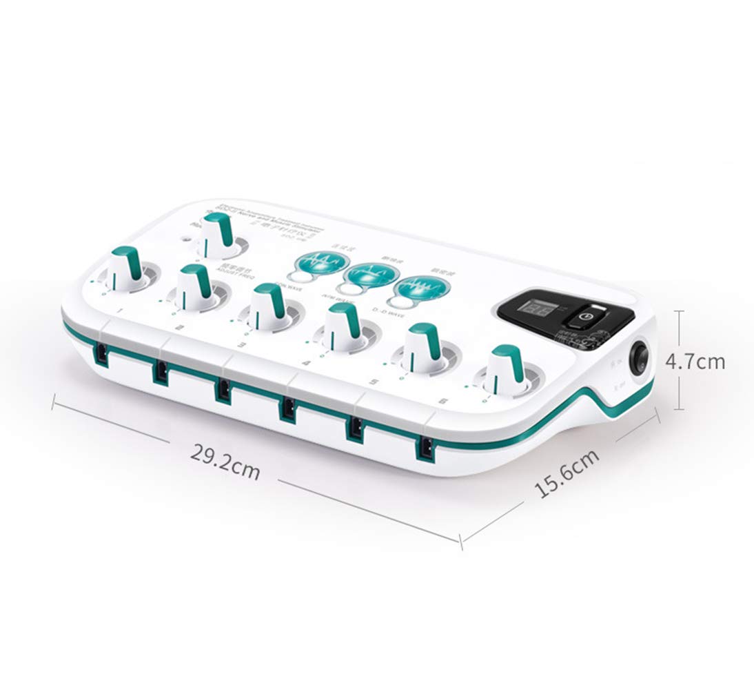 Aguja de acupuntura eléctrica, estimulador Muscular Electroacupuntura Aparato terapéutico Dispositivo masajeador