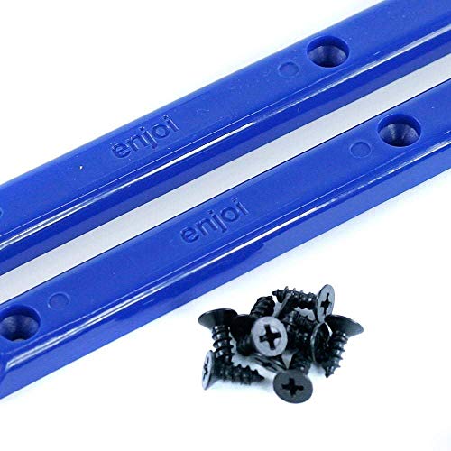 Enjoi Skateboard Rails Spectrum Blue (2 Rails)