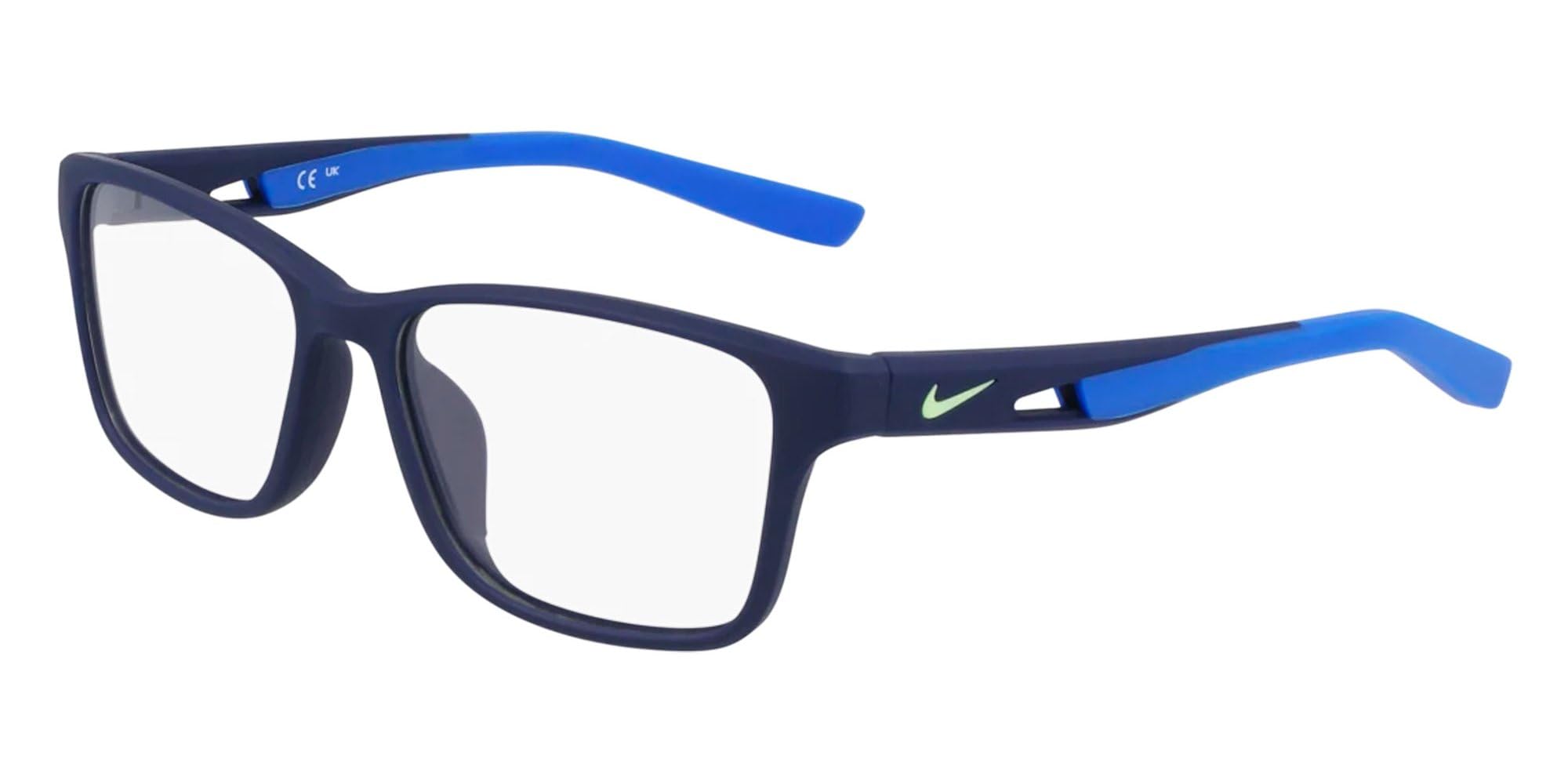 Nike Blue Junior 5038 404 Optical Frames Bio-Inject Squared Normal Photochromatic