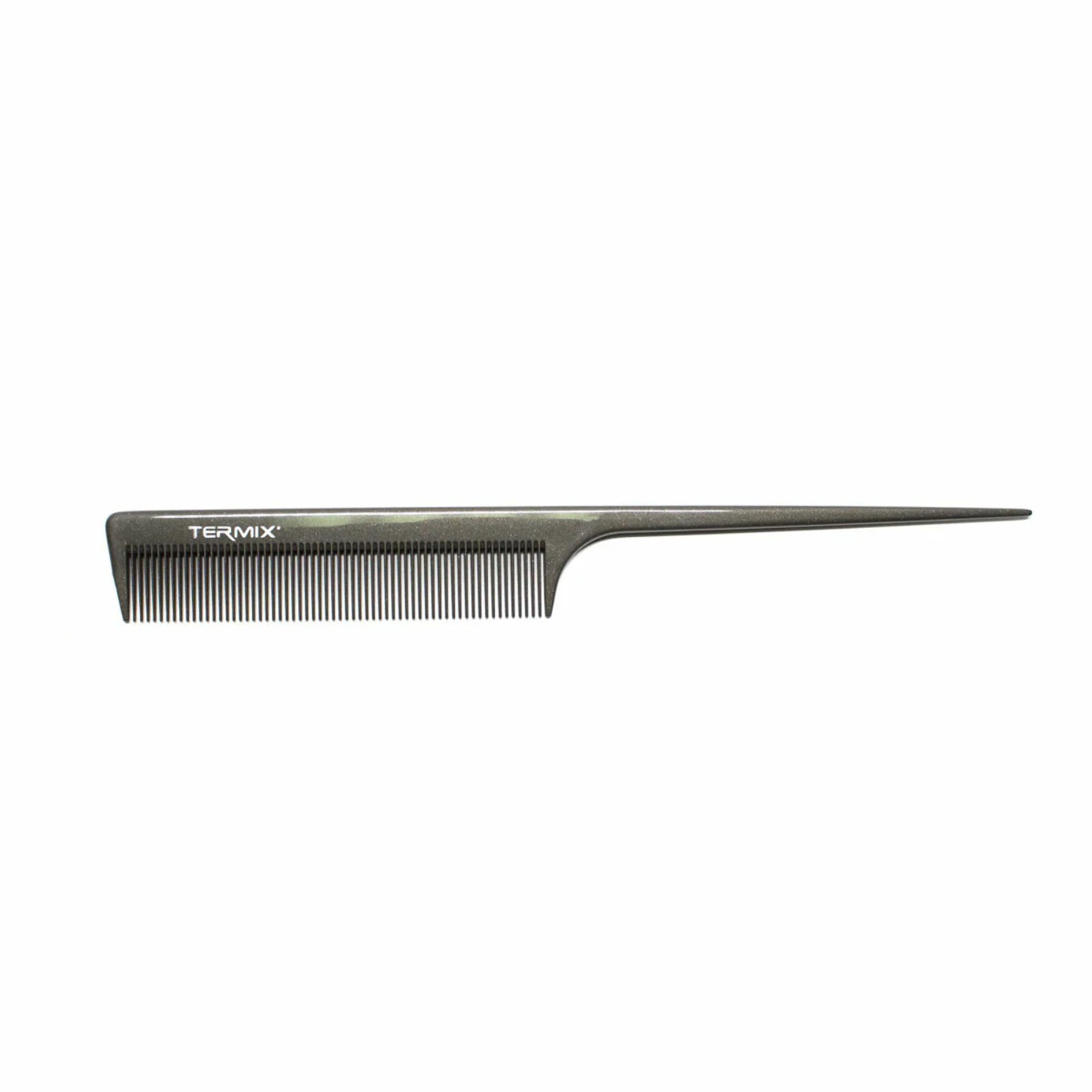 Termix Peine Titanio 860 con Púa Fina, Especial Color y Tratamientos, Resistente a Altas Temperaturas y Agentes Químicos, Peine Pelo Rizado, Cabello Húmedo o Seco