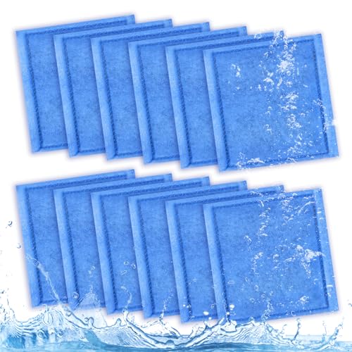 JIAATGA Aquarium Filter Cartridge 12 Pack Rite-Size C & EZ-Change #3 Fish Tank Filter Cartridge Replacement Compatible with PRO Power Filters 275/375 /Power Filters 200/350