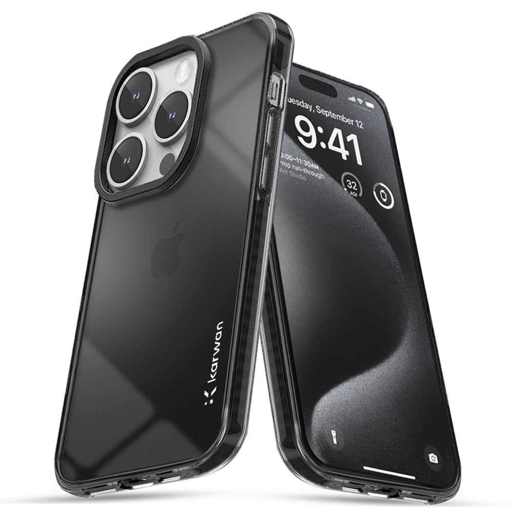 KARWAN®iPhone 14 Pro Max Back Cover |Polycarbonate Material| Full Camera Protection |Perfectly Fit| Case for iPhone 14 Pro Max - Black (B0D6YYCK62) Amazon Price History, Amazon Price Tracker