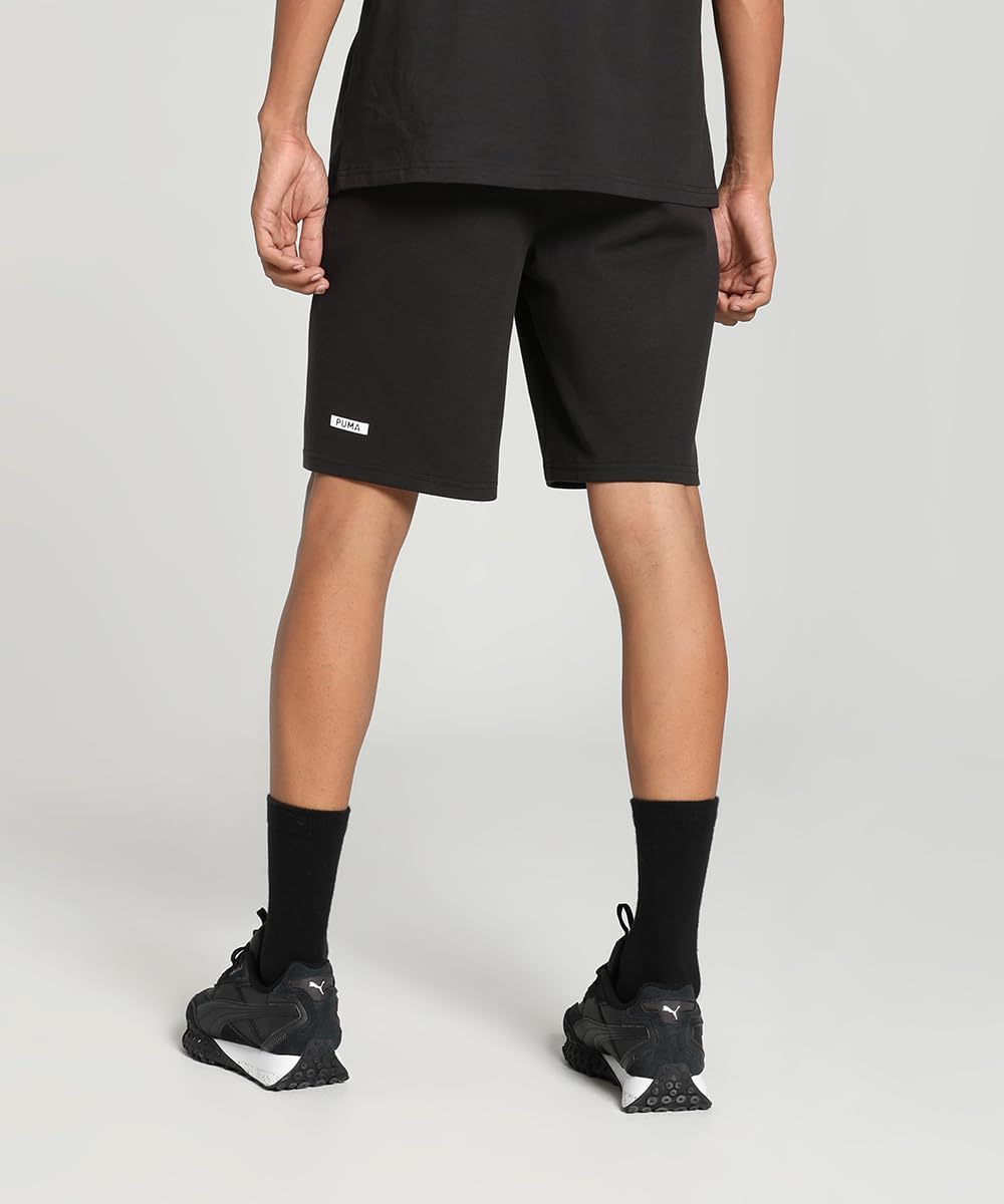 PUMA - Rad/Cal Shorts 9'' Dk, Pantaloncini in Maglia Unisex - Adulto L Puma Black - Immagine 4