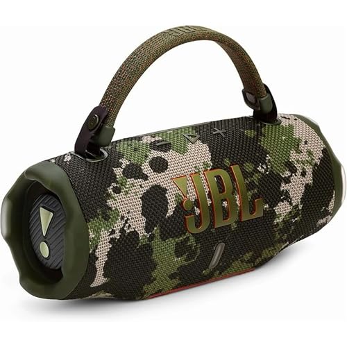 Charge 6 Portable Bluetooth Speaker | IP68 Waterproof, DustProof, and DropProof, Outdoor Wireless Audio | 28Hrs Playtime Megen Hardshell Protection Case (Camo) - image 2