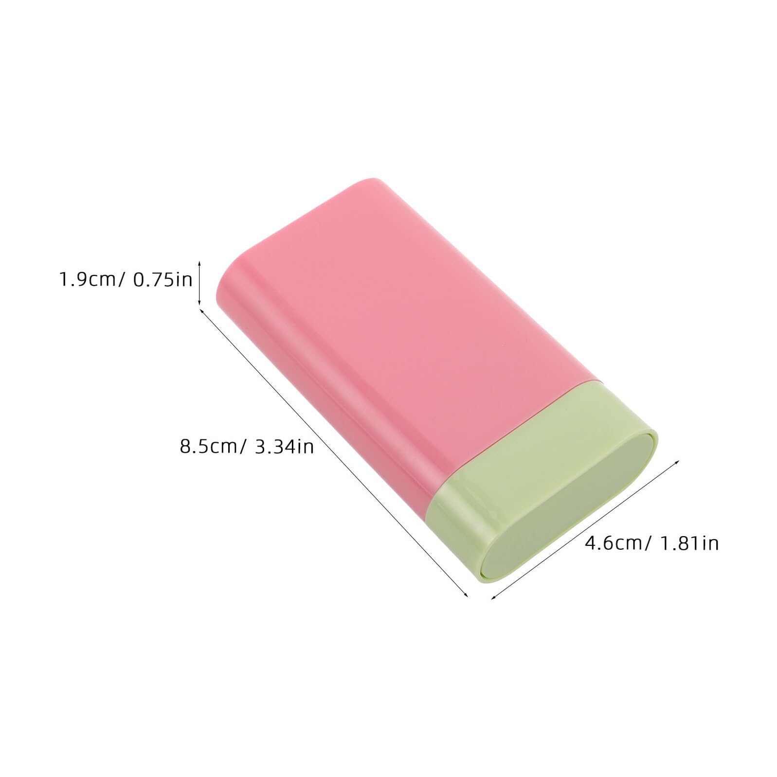 12 Tubetti Vuoti per Balsamo Stick da 20 G, Contenitori Ricaricabili in Plastica per Fard, Deodorante e Balsamo Corpo, per Viaggi e Uso Quotidiano