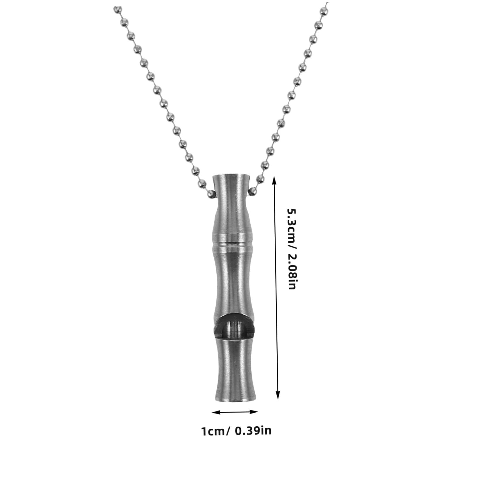 GOOHOCHY Stainless Steel Survival Whistle Loud Emergency Whistle for Dog Training Hiking Camping and Outdoor Activities Durable and Reliable Safety Whistle