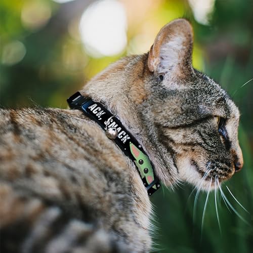 Collar anticaída para gato Star Wars antiahogo con clip breakaway y diseño Chibi 3